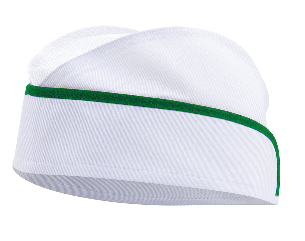 BONNET MILITAIRE RÉSILLE BLANC