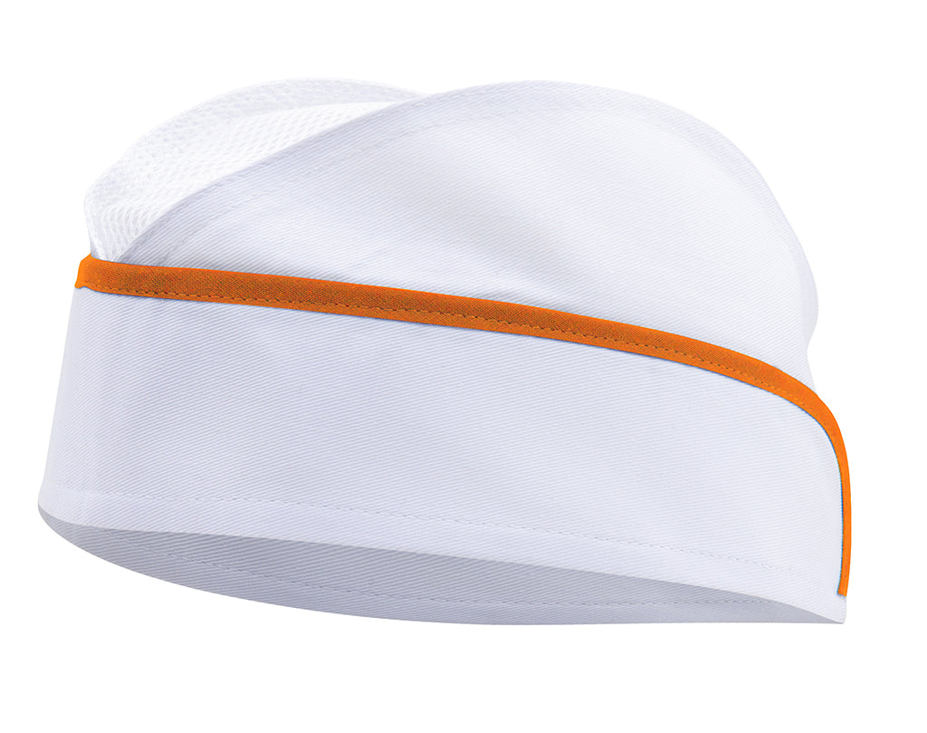 BONNET MILITAIRE RÉSILLE BLANC