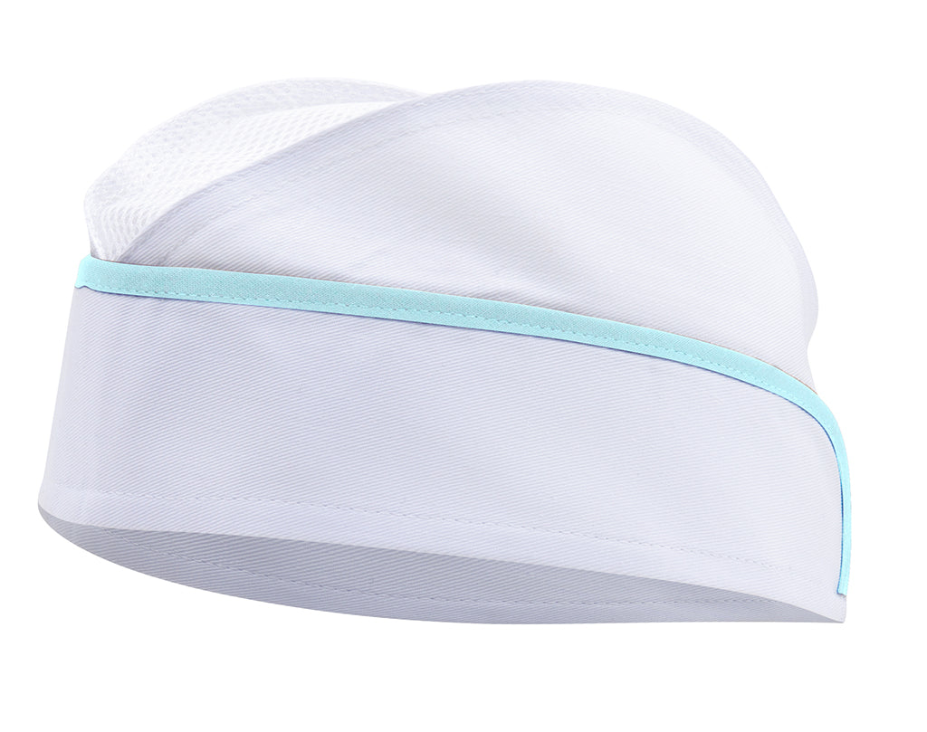 BONNET MILITAIRE RÉSILLE BLANC
