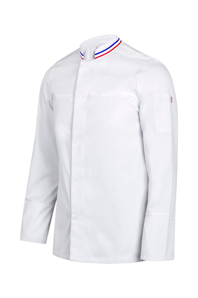 VESTE CUISINE ML BLANC