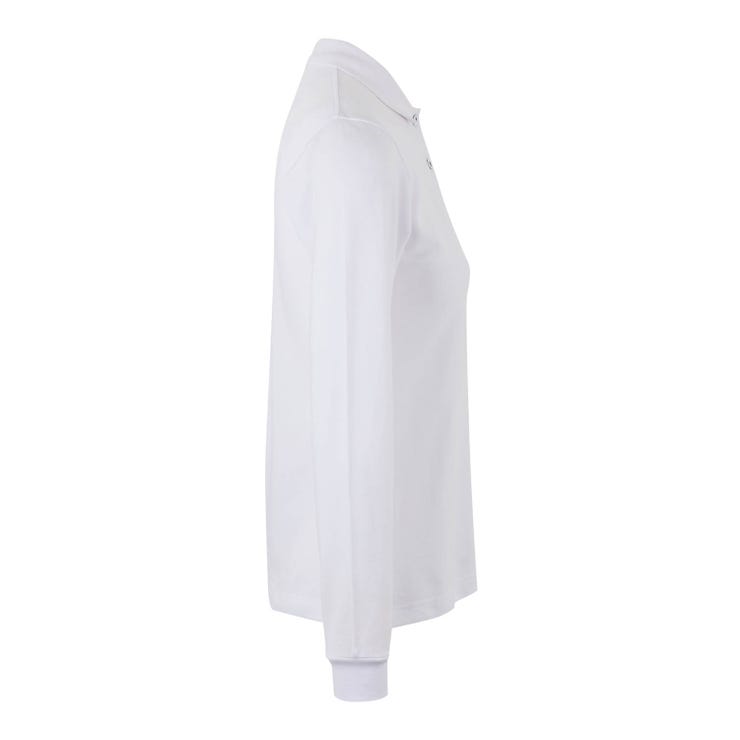 POLO FEMME MANCHES LONGUES BLANC - HOBART WOMAN