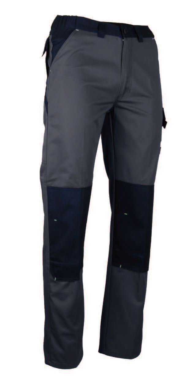 Pantalon de travail bicolore multipoches - Zéro métal SULFATE