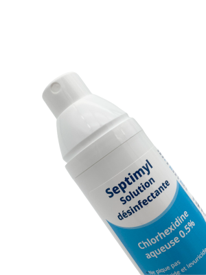 CHLORHEXIDINE AQUEUSE SEPTIMYL EN SPRAY DE 50 ML