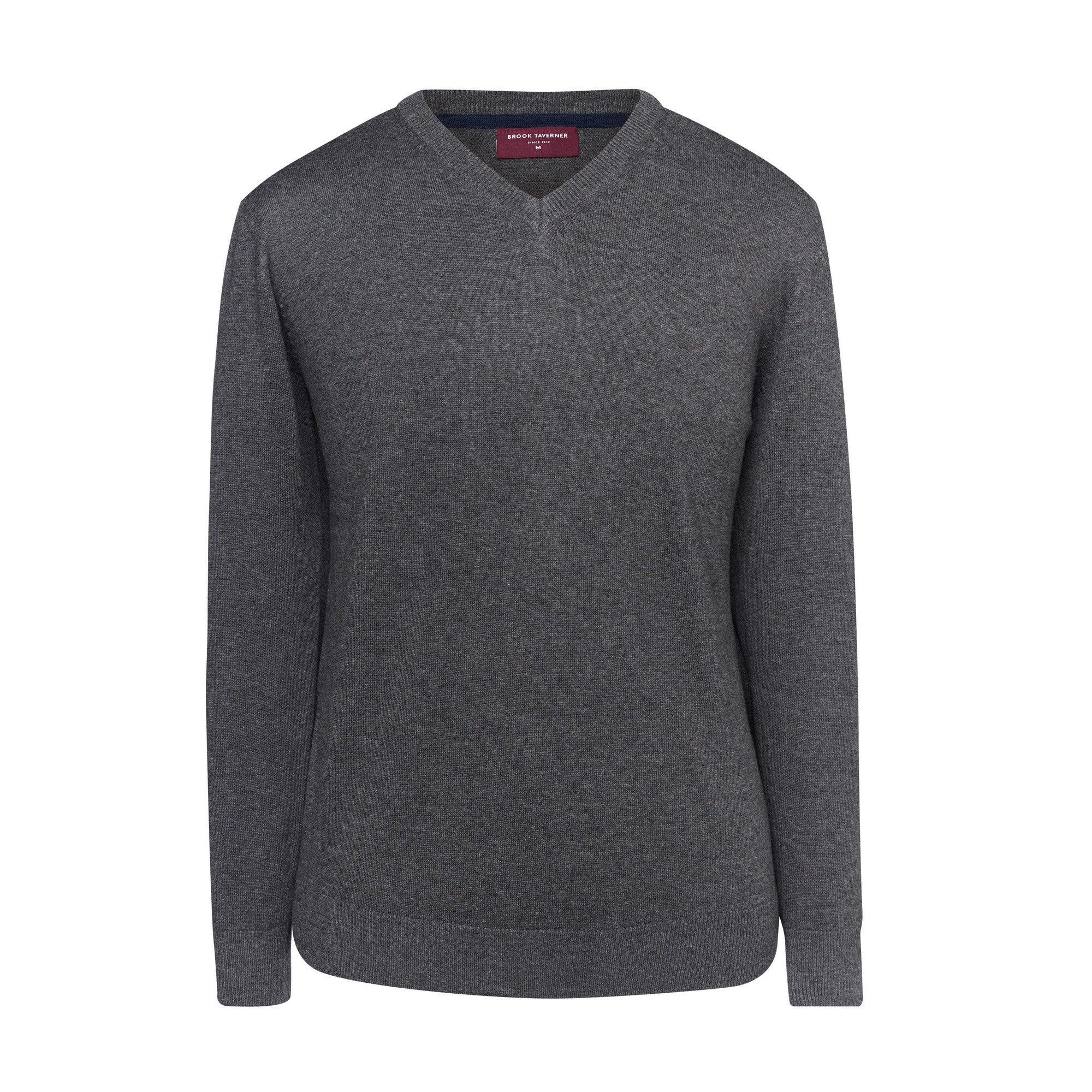 Men's V-neck merino sweater