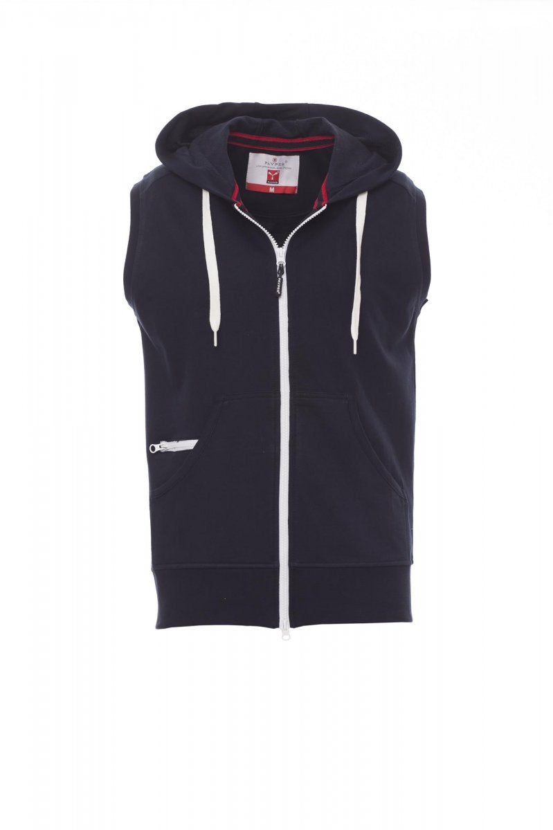 SWEAT-SHIRTS FULL ZIP AVEC CAPUCHE SANS MANCHES - BOXER+