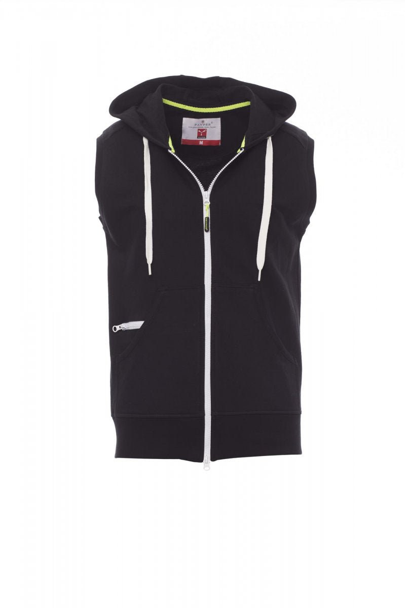 SWEAT-SHIRTS FULL ZIP AVEC CAPUCHE SANS MANCHES - BOXER+