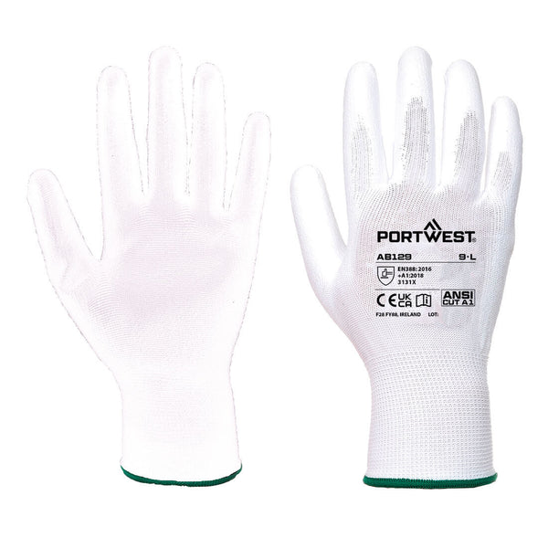 Latex-free PU coated glove - Full box (144)