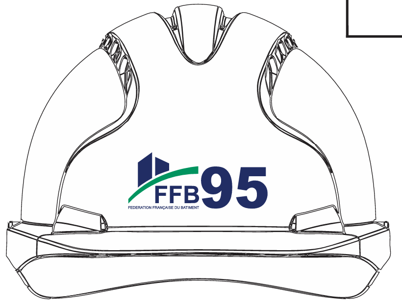 Casque de sécurité EVO3 Personnalisés FFB95