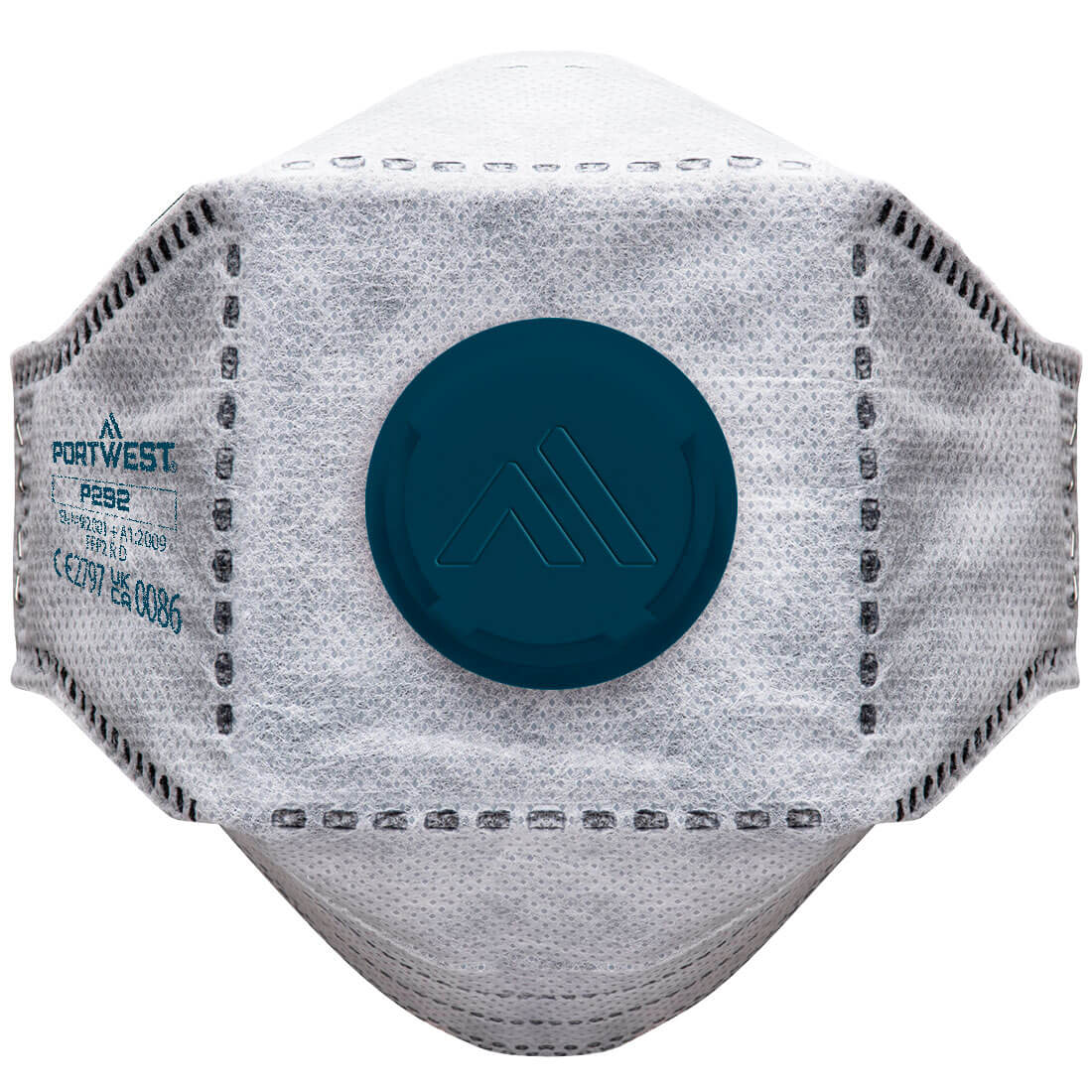 Masque EAGLE Respiratoire FFP2 3 plis fibre de carbone, avec valve (Paquet de 10 pièces)