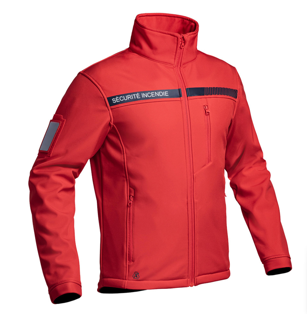 Veste Softshell SÉCU-ONE Sécurité Incendie - A10 Equipement