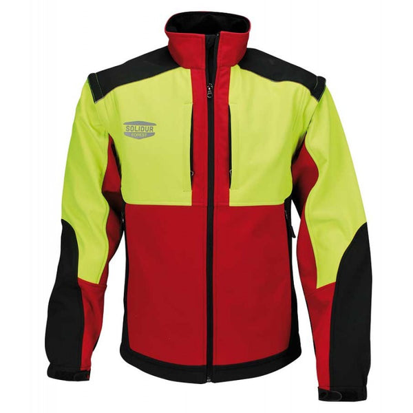 VESTE SOFTSHELL ROUGE