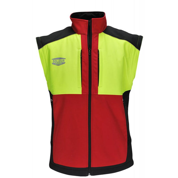 VESTE SOFTSHELL ROUGE