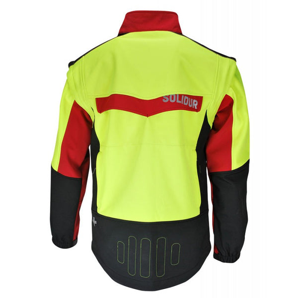 VESTE SOFTSHELL ROUGE