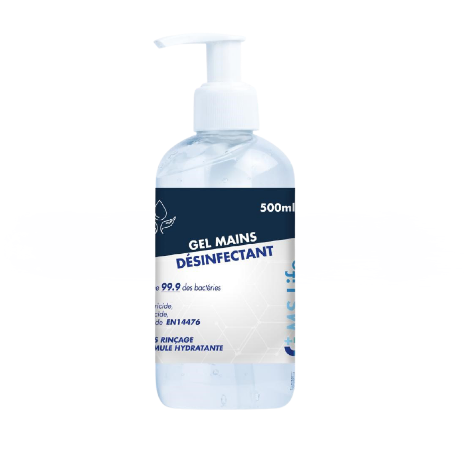 Ms Life Hydroalcoholic Gel Bottle 500ml