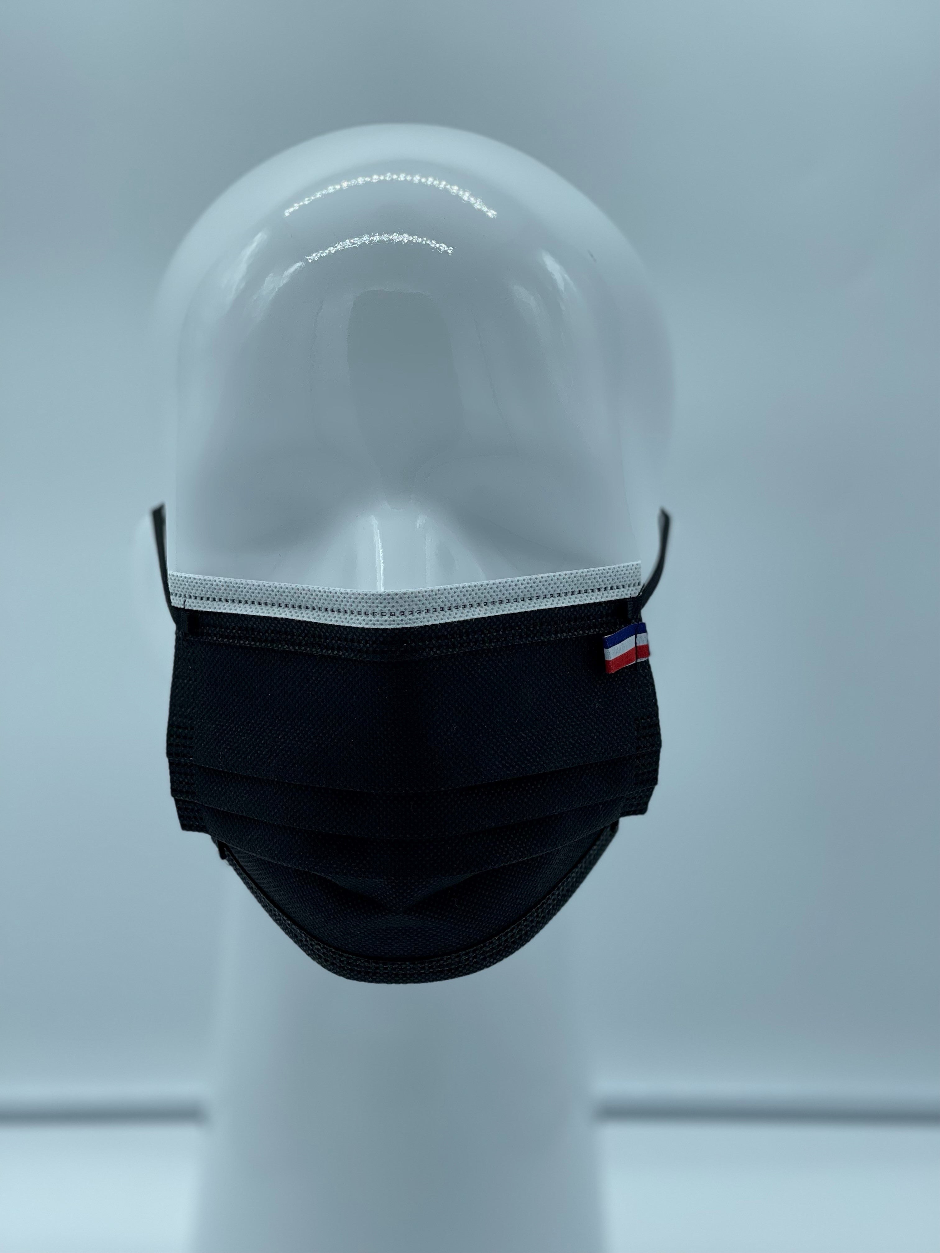 Stoffen masker "chirurgische stijl" 100% herbruikbaar wasbaar polypropyleen - One Size - UNS1 - 50 wasbeurten - Made in FRANCE
