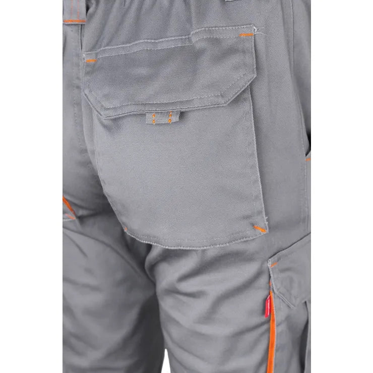 TWO-TONE STRETCH TROUSERS