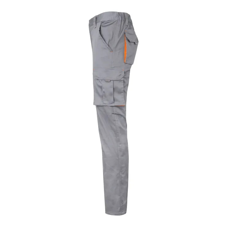 TWO-TONE STRETCH TROUSERS