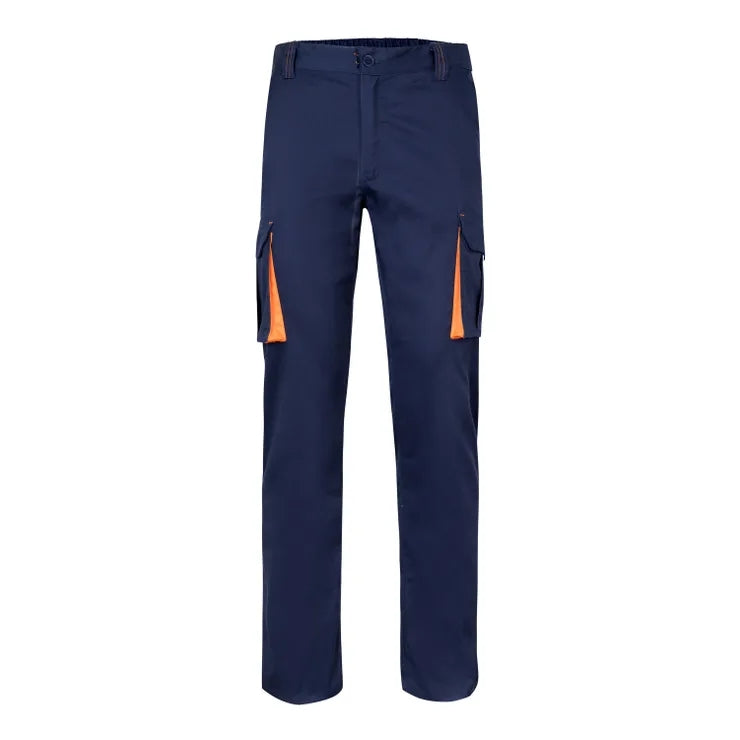 TWO-TONE STRETCH TROUSERS