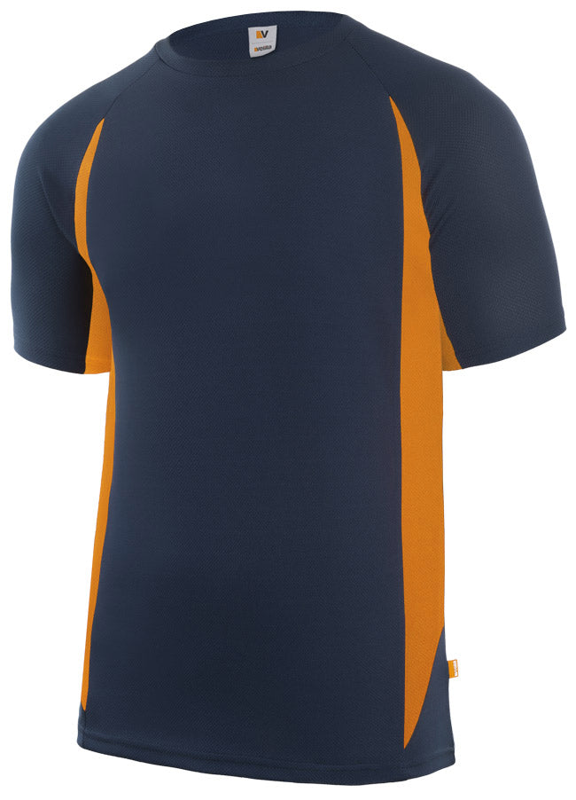 TWO-TONE TECHNICAL T-SHIRT