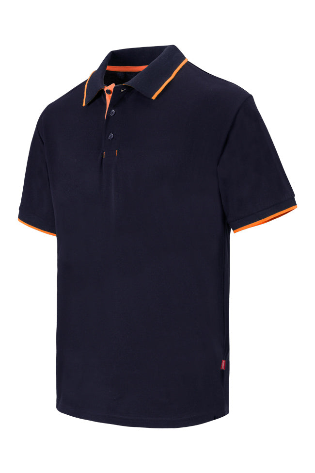 TWO-TONE POLO SHIRT