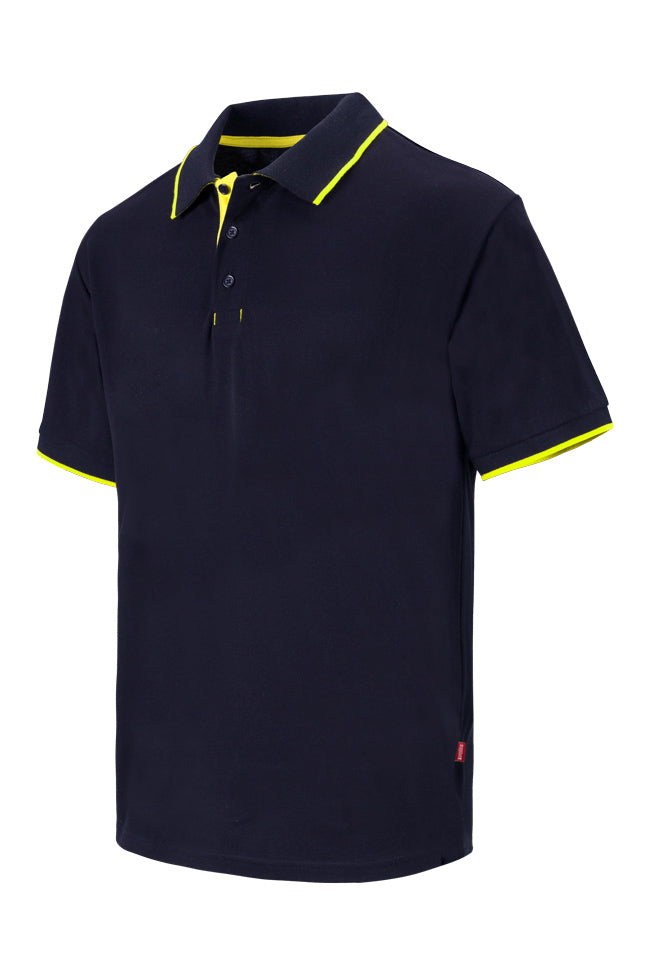 TWO-TONE POLO SHIRT