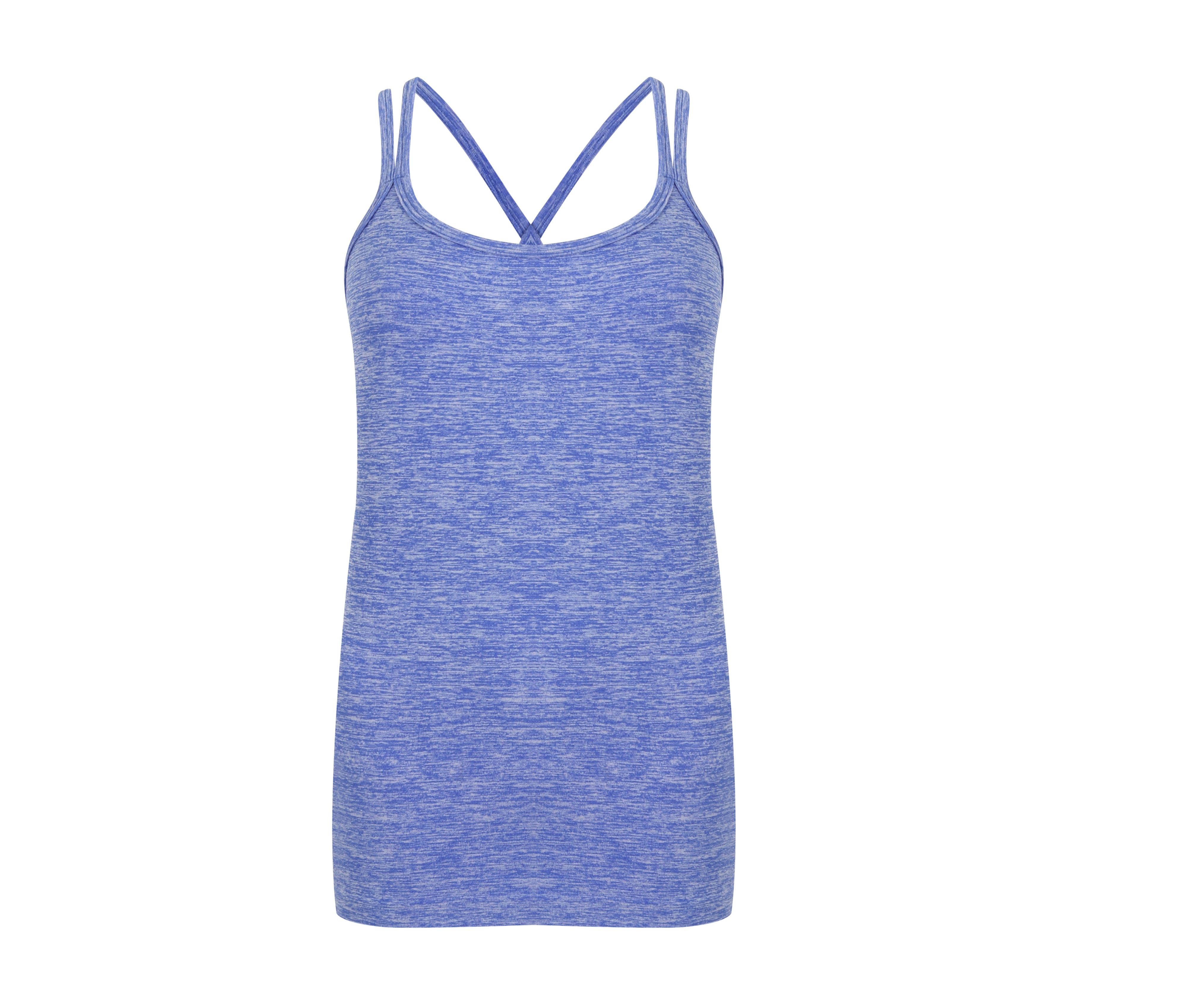 Printed tank top with straps