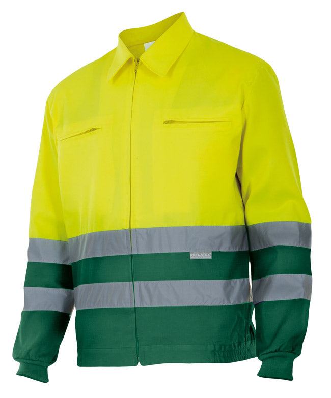 BLOUSON BICOLORE HV