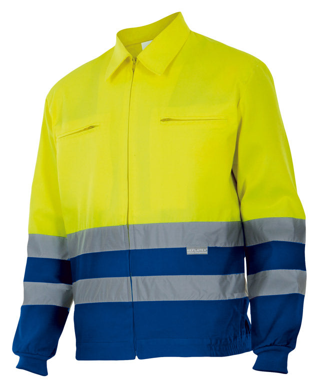 BLOUSON BICOLORE HV