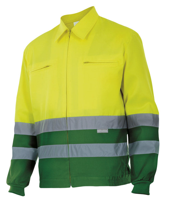 BLOUSON BICOLORE HV