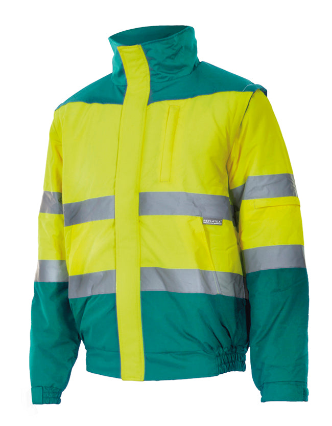 BLOUSON BICOLORE HV
