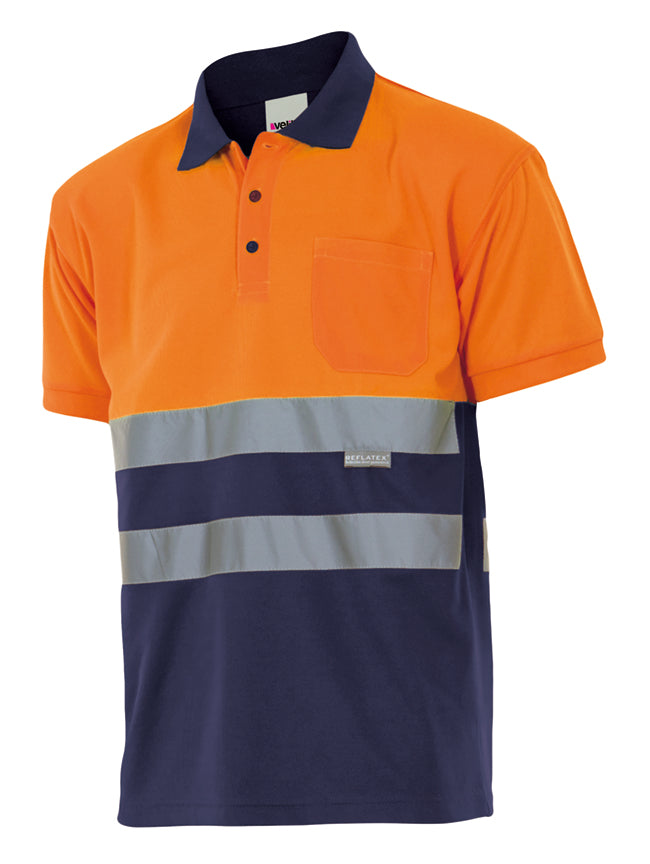POLO BICOLORE MC HV
