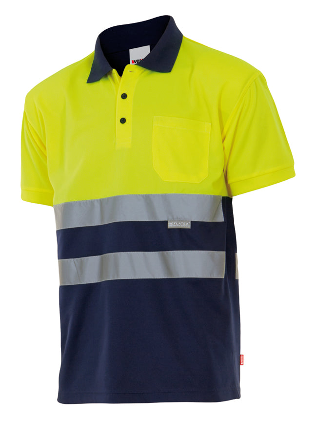 POLO BICOLORE MC HV