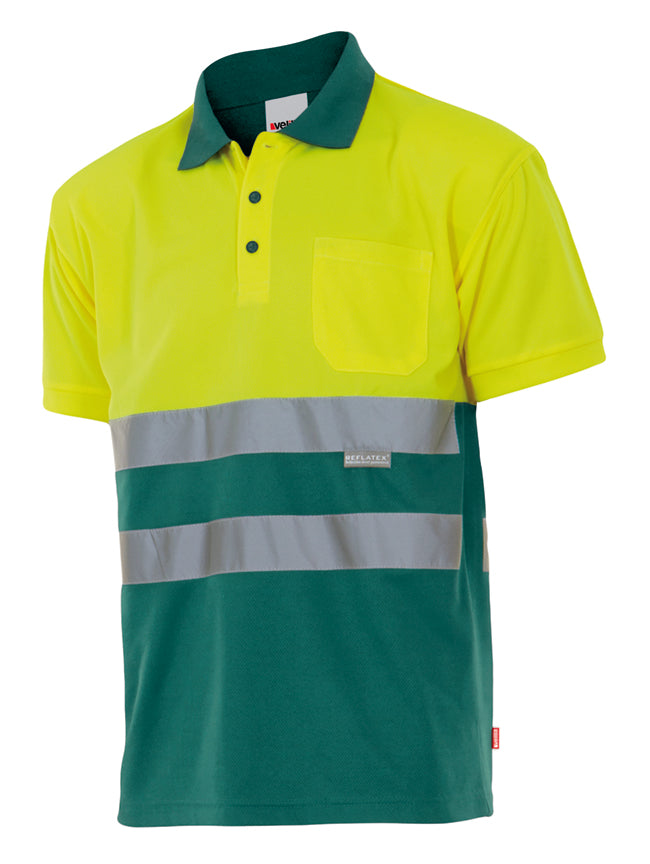 POLO BICOLORE MC HV