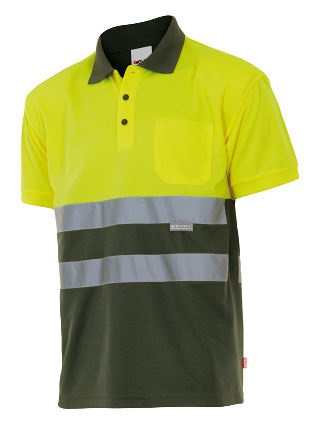 POLO BICOLORE MC HV