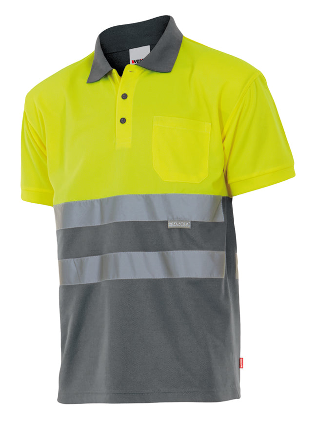 POLO BICOLORE MC HV