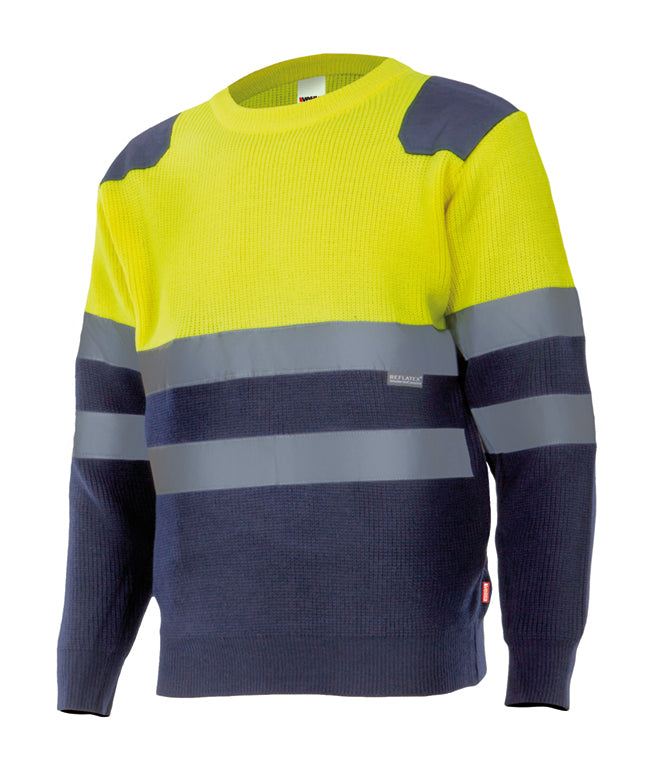 PULL JERSEY BICOLORE HV