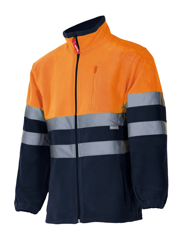 VESTE POLAIRE BICOLORE HV
