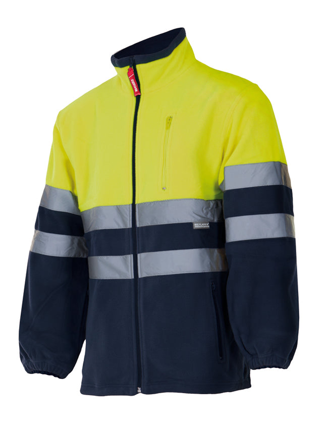 VESTE POLAIRE BICOLORE HV