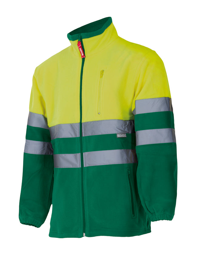 VESTE POLAIRE BICOLORE HV
