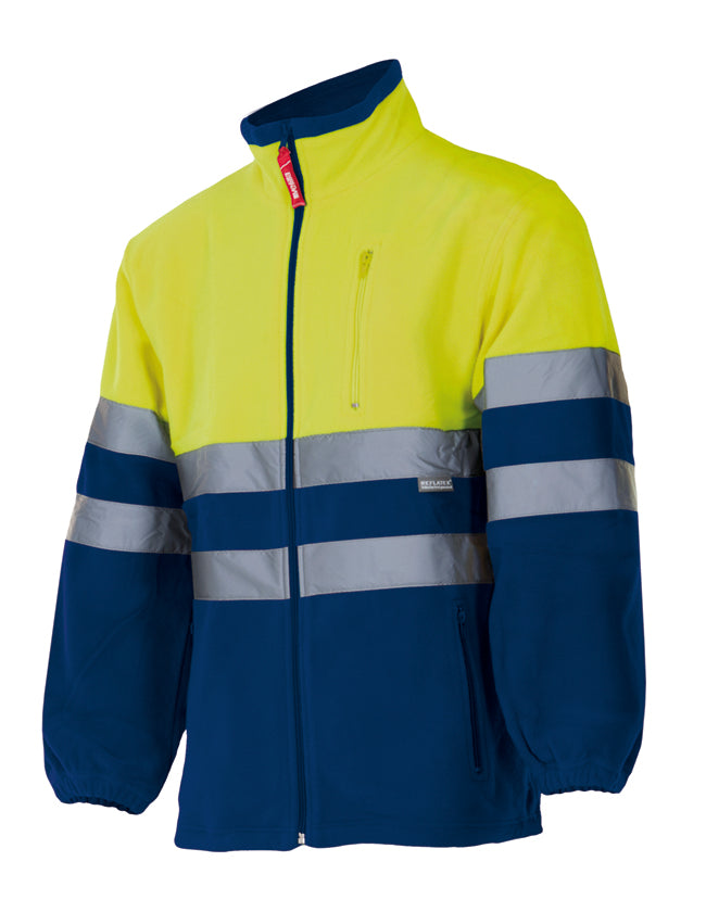 VESTE POLAIRE BICOLORE HV
