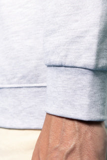 Men's zip-neck sweatshirt