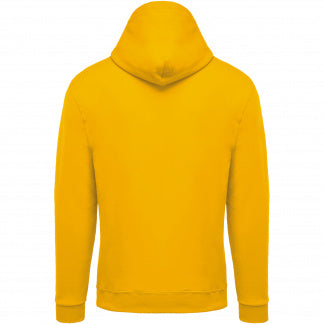 Unisex hooded zipped sweatshirt