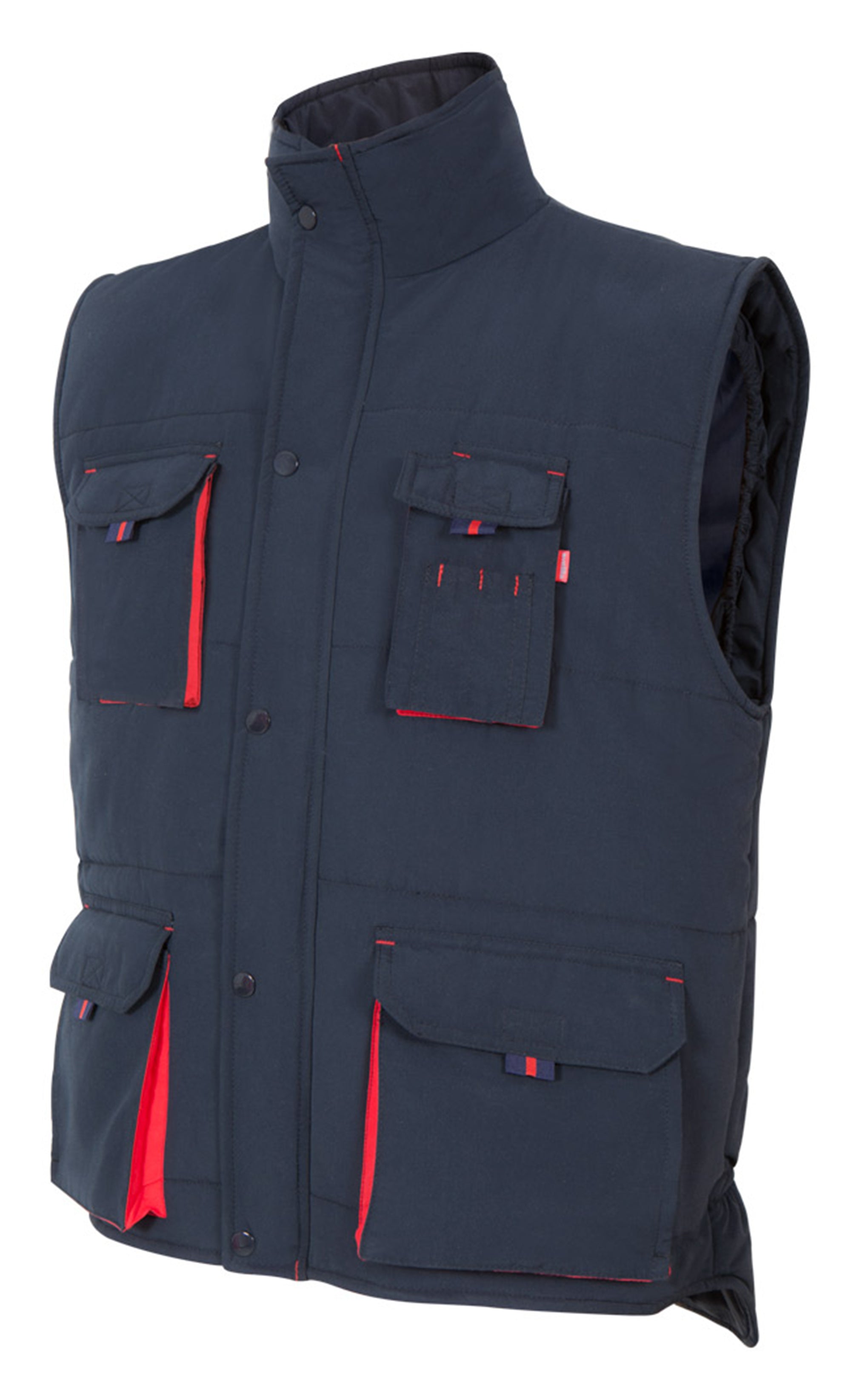TWEEKLEURIG GEVOERD VEST