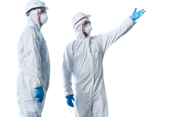 Full Protection Suit With Hood - Type 5b/6b Cat. 3
