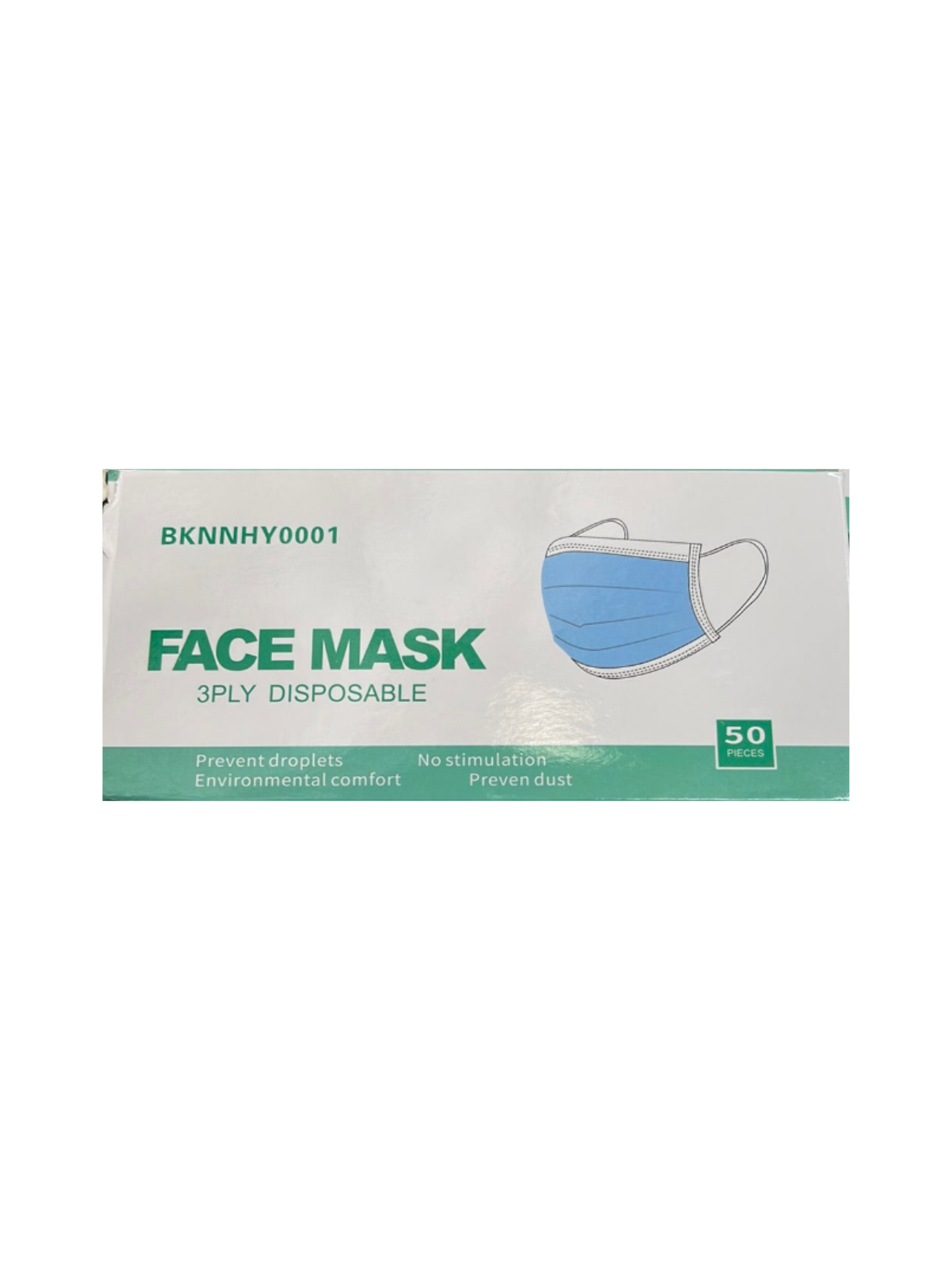Masque chirurgical - Bleu - Boite de 50 masques
