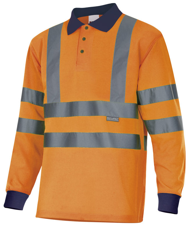 POLO BICOLORE ML HV
