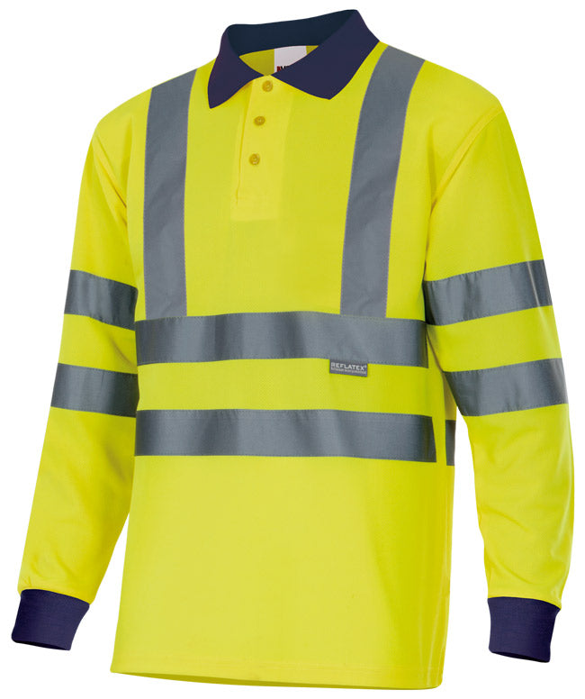 POLO BICOLORE ML HV