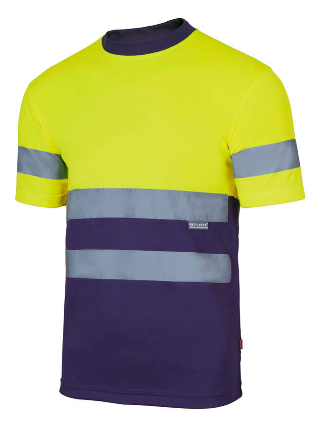 T-SHIRT TECHNIQUE BICOLORE HV