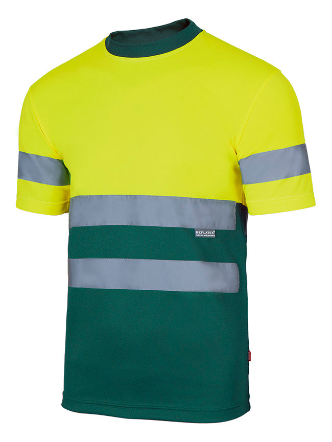 T-SHIRT TECHNIQUE BICOLORE HV