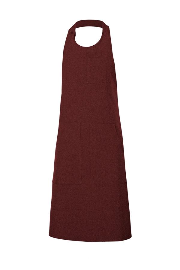 POLYESTER APRON WITH BIB